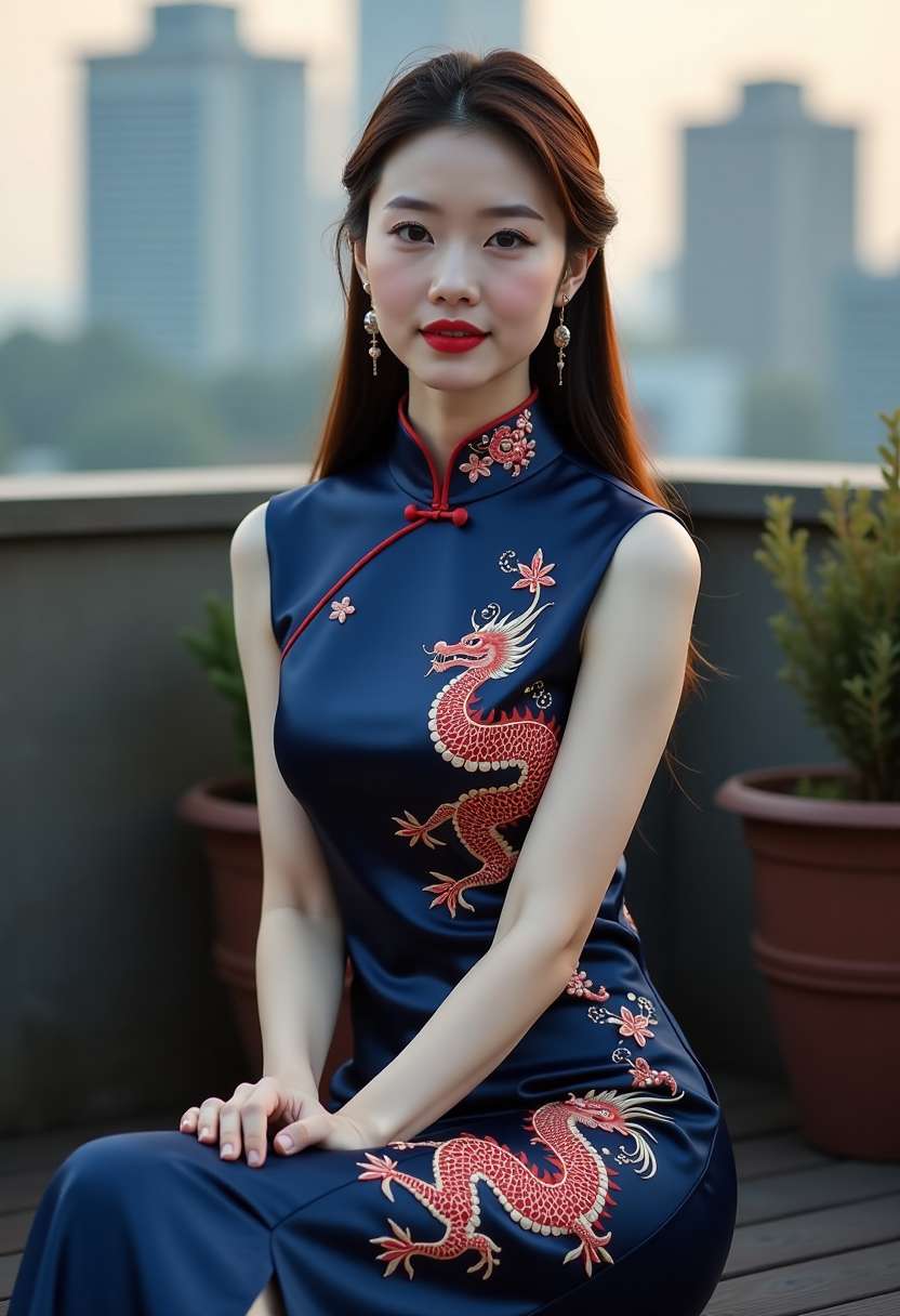 三姐妹美容店海报